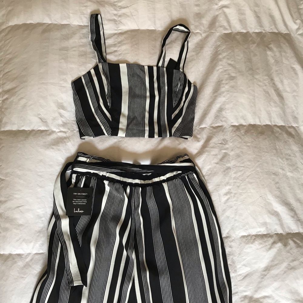 Brand New Lulus Two Piece Set